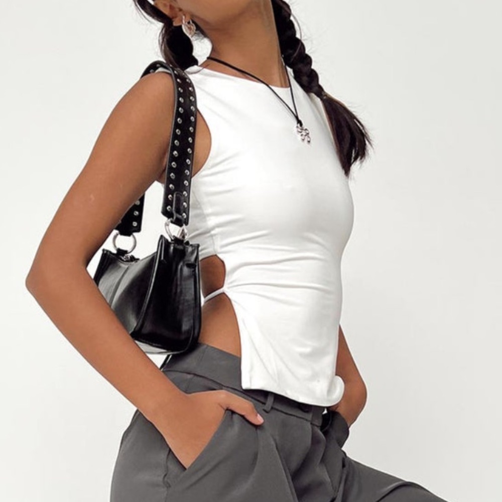 White Princess Polly top